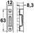 Ferrure d'assemblage Normal Modular  - ITAR