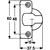 Charnière basic à visser EA48 110° - TITUS