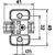 Embase cruciforme acier - TITUS