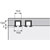 Rail de roulement SysLine avec verouillage rotatif - HETTICH