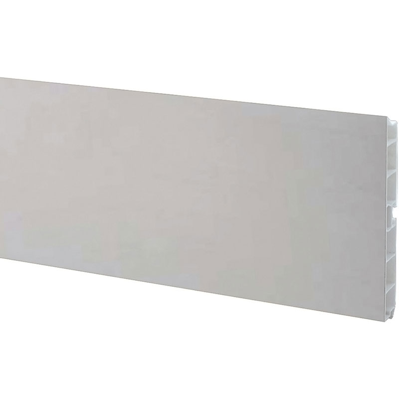 Plinthes en aluminium - Baguette de finition de cuisine - Panneau avant en  aluminium - Disponible en plus : couvercle, connecteur et embout (1 pièce